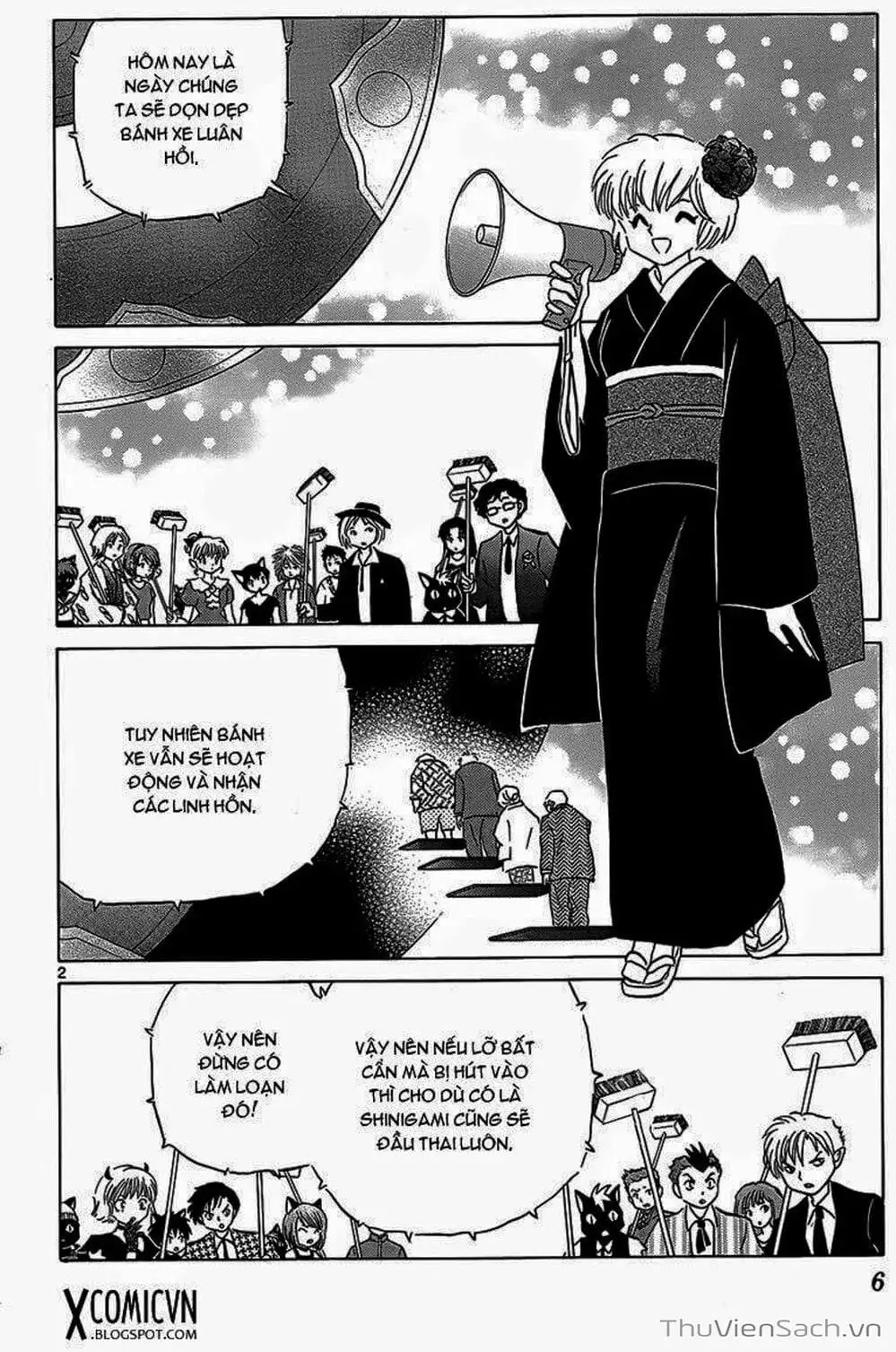 Truyện Tranh Rinne - Cảnh Giới Luân Hồi (Bạn Học Bí Ẩn) trang 4