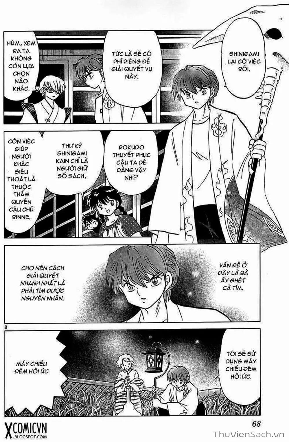 Truyện Tranh Rinne - Cảnh Giới Luân Hồi (Bạn Học Bí Ẩn) trang 4