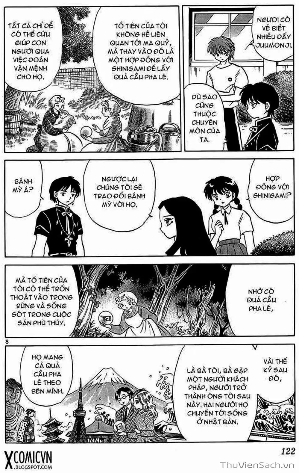Truyện Tranh Rinne - Cảnh Giới Luân Hồi (Bạn Học Bí Ẩn) trang 4