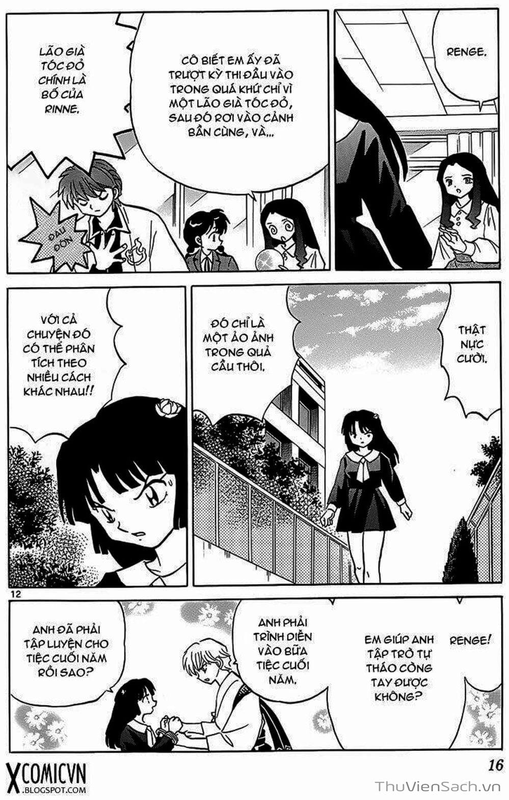 Truyện Tranh Rinne - Cảnh Giới Luân Hồi (Bạn Học Bí Ẩn) trang 4