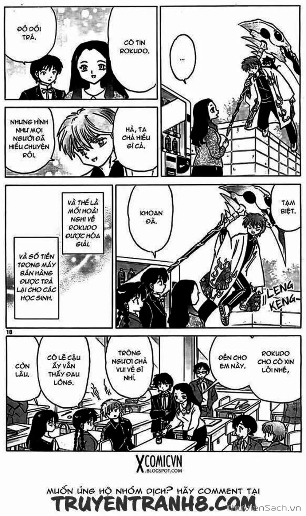 Truyện Tranh Rinne - Cảnh Giới Luân Hồi (Bạn Học Bí Ẩn) trang 4