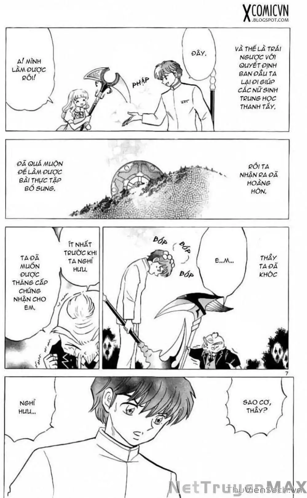 Truyện Tranh Rinne - Cảnh Giới Luân Hồi (Bạn Học Bí Ẩn) trang 4