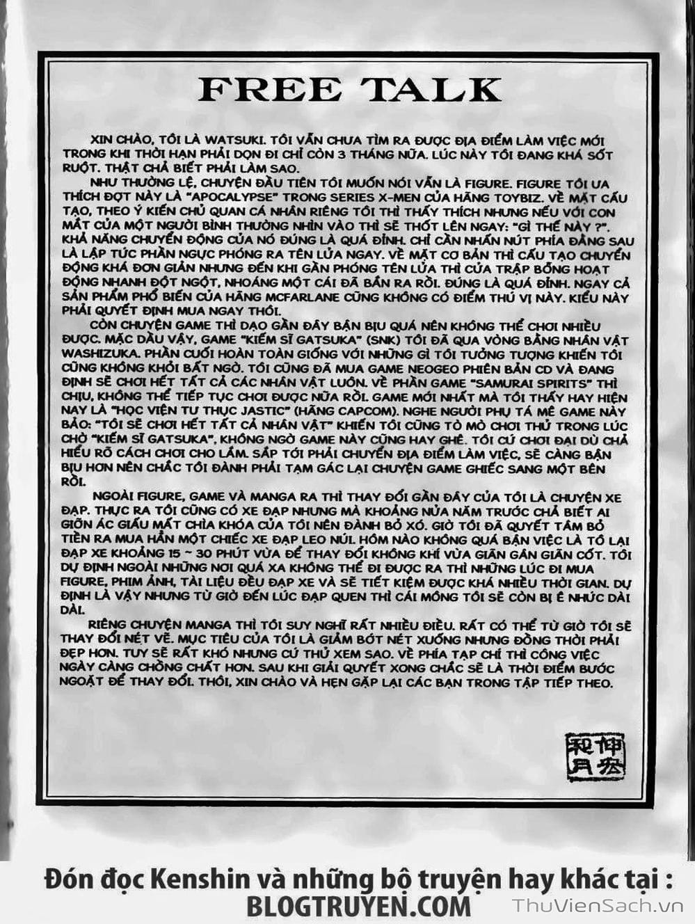 Truyện Tranh Lãng Khách Kenshin trang 5