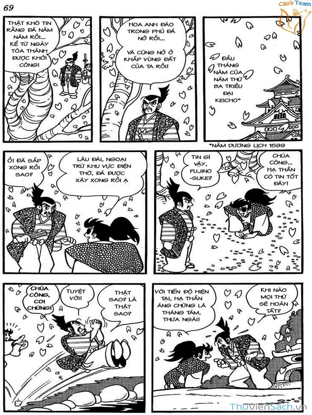 Truyện Tranh Lâu Đài Bình Minh trang 2