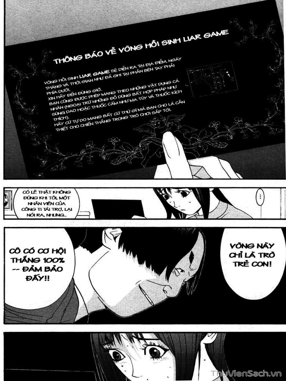 Truyện Tranh Trò Chơi Dối Trá - Liar Game trang 4