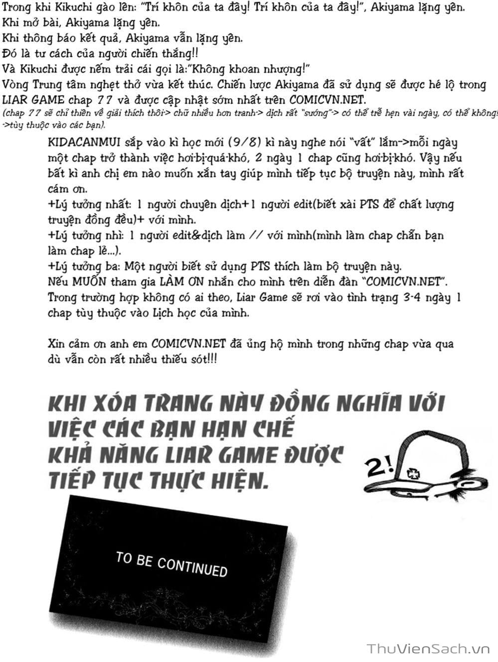 Truyện Tranh Trò Chơi Dối Trá - Liar Game trang 1571