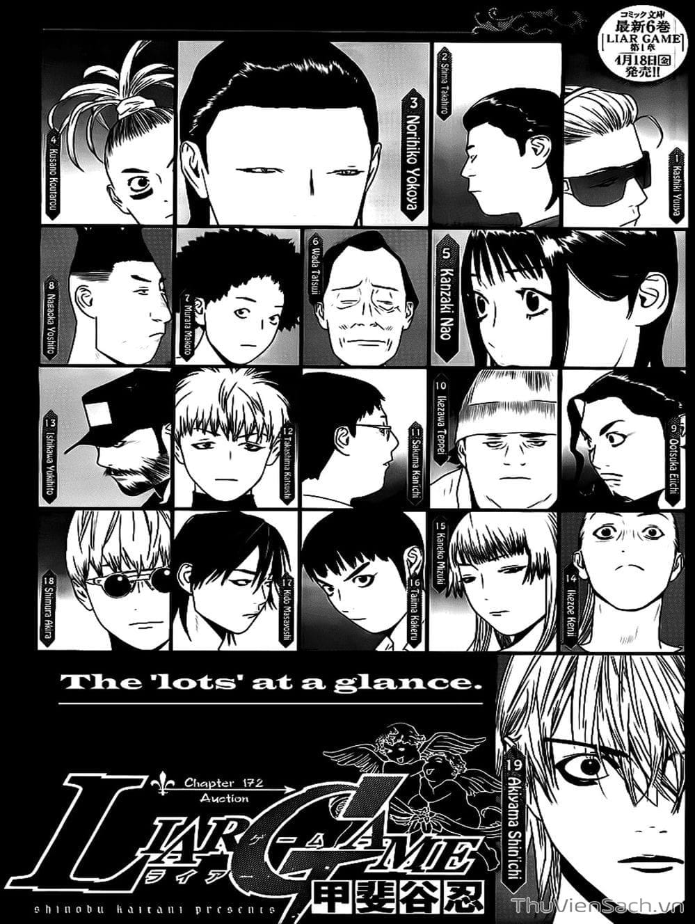 Truyện Tranh Trò Chơi Dối Trá - Liar Game trang 4