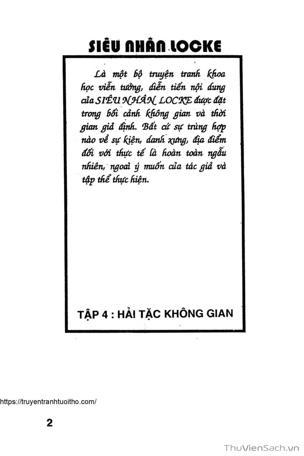 Truyện Tranh Siêu Nhân Locke trang 3