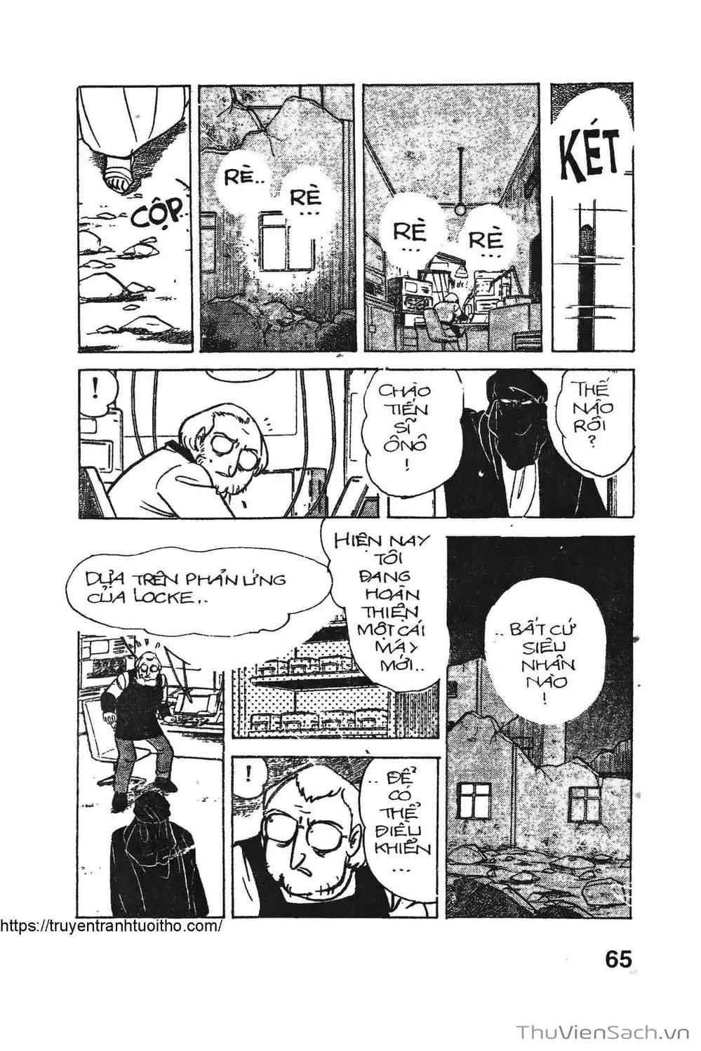 Truyện Tranh Siêu Nhân Locke trang 3