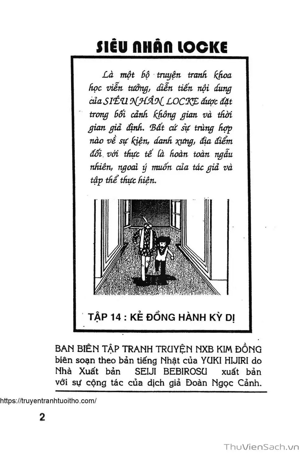 Truyện Tranh Siêu Nhân Locke trang 3