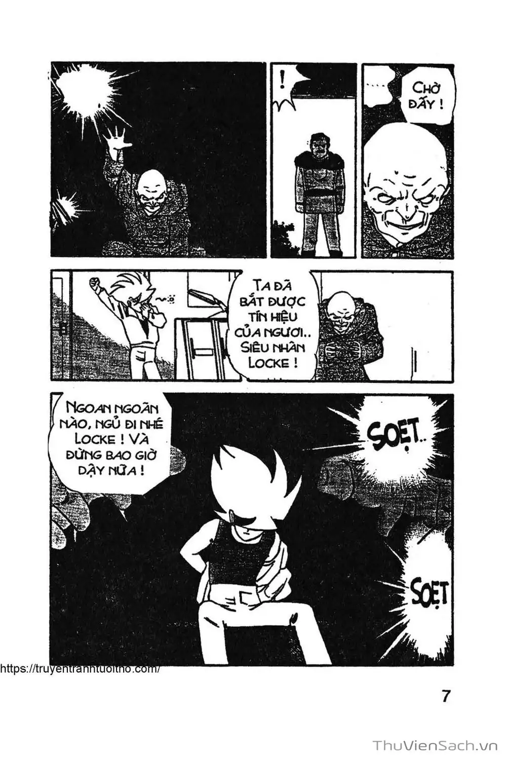 Truyện Tranh Siêu Nhân Locke trang 3