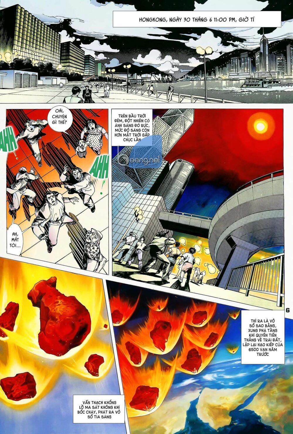 Truyện Tranh Long Hổ 5 Thế trang 8
