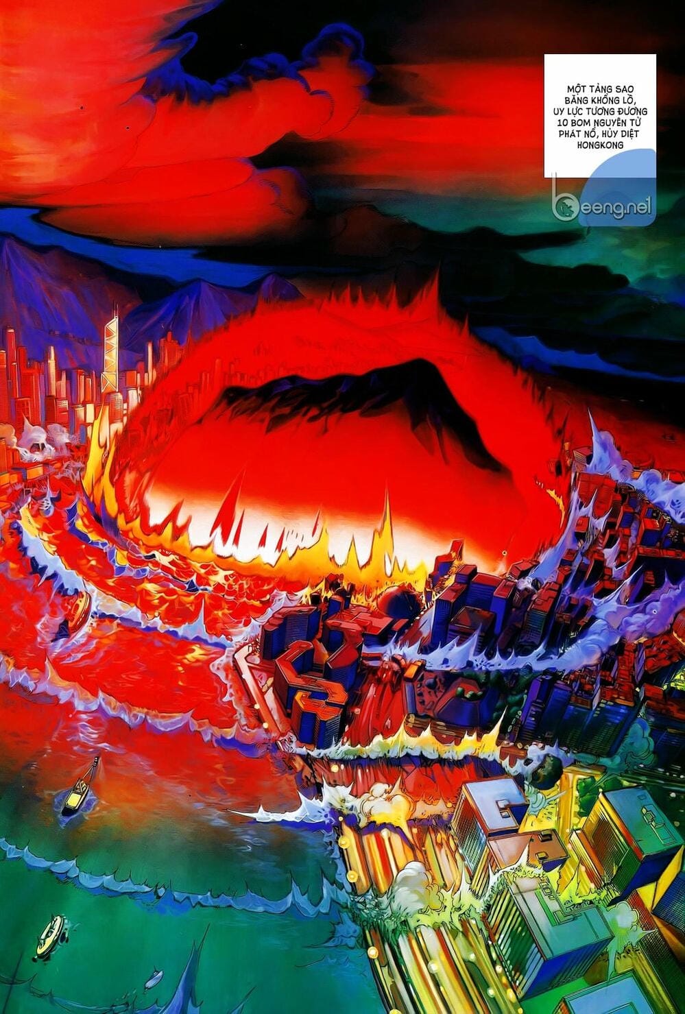 Truyện Tranh Long Hổ 5 Thế trang 8