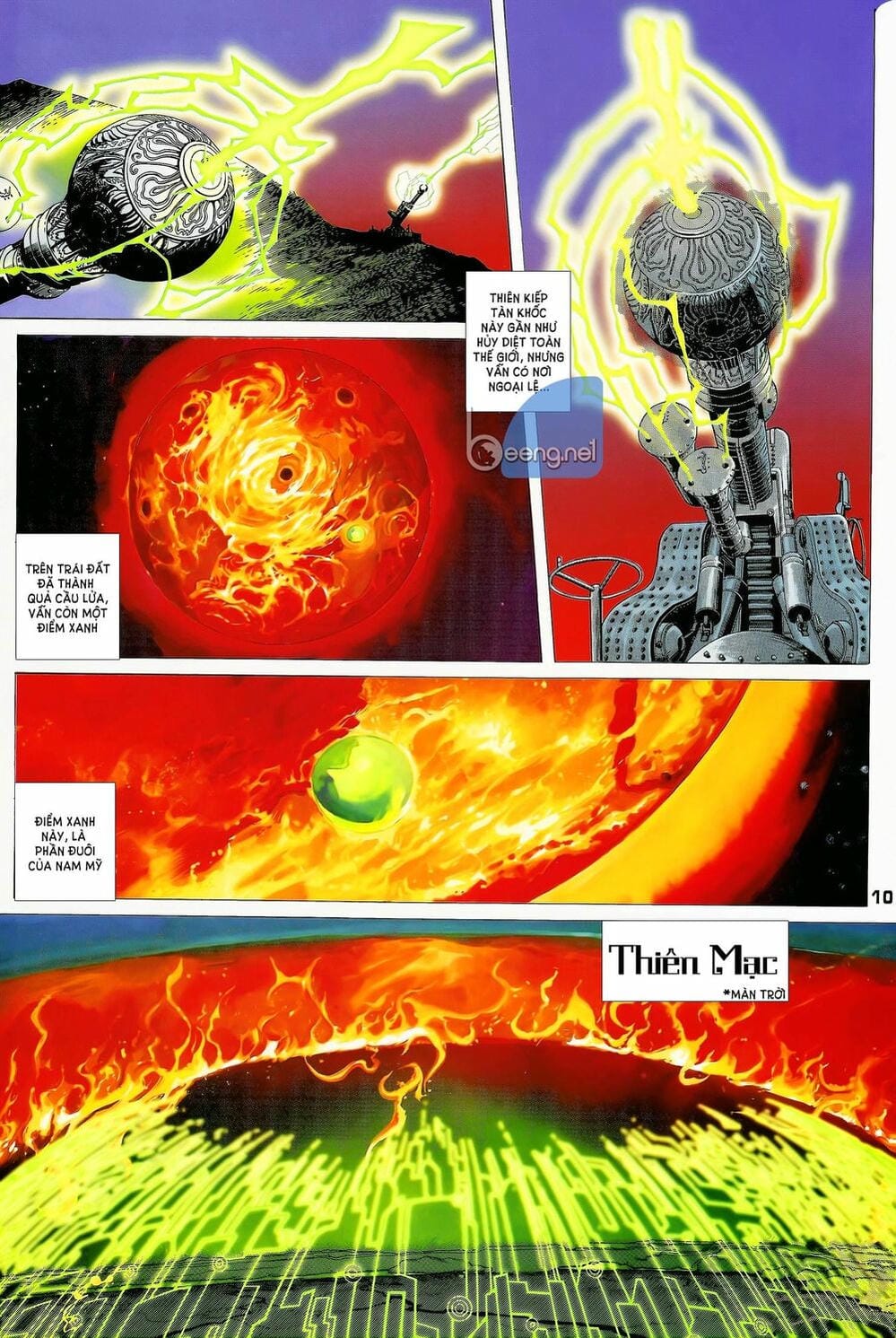 Truyện Tranh Long Hổ 5 Thế trang 8