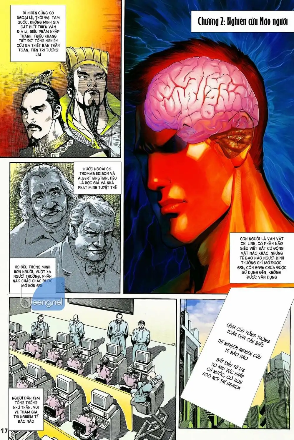 Truyện Tranh Long Hổ 5 Thế trang 8