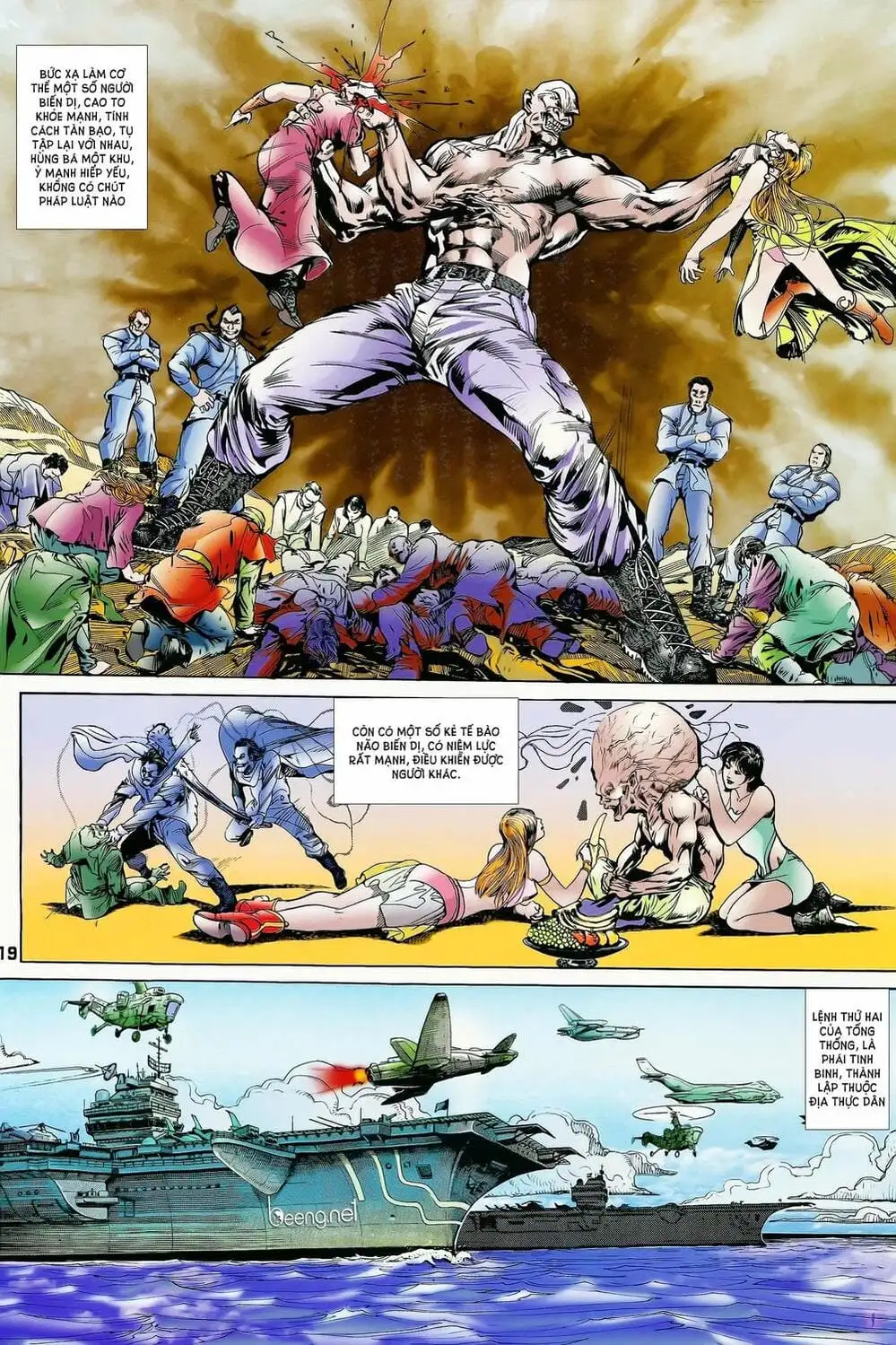 Truyện Tranh Long Hổ 5 Thế trang 8