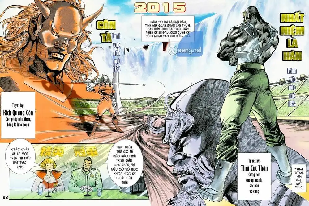 Truyện Tranh Long Hổ 5 Thế trang 8