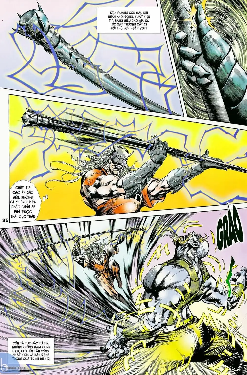 Truyện Tranh Long Hổ 5 Thế trang 8