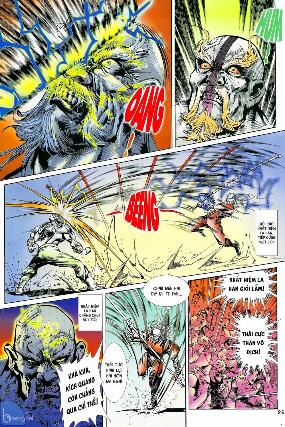 Truyện Tranh Long Hổ 5 Thế trang 8