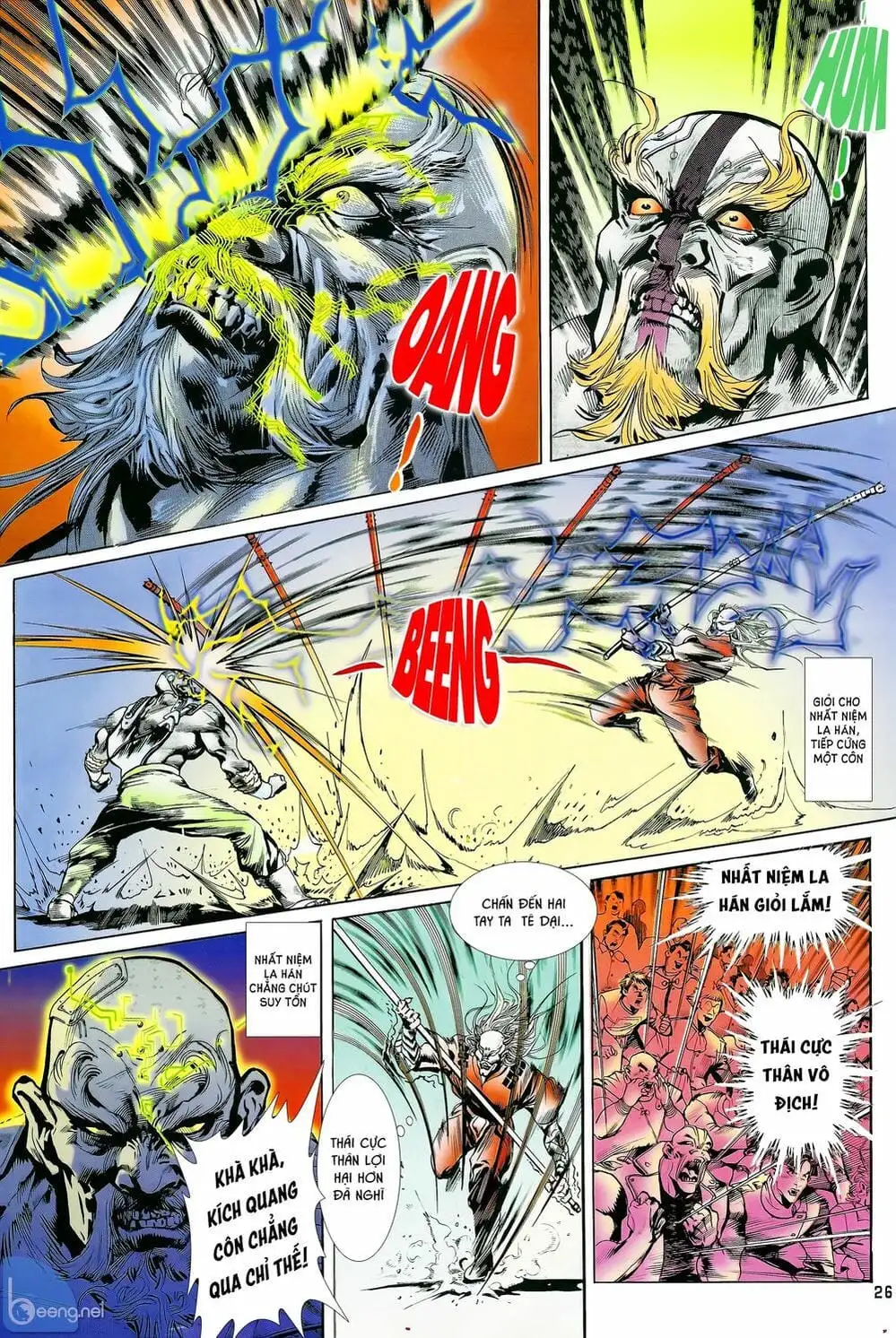 Truyện Tranh Long Hổ 5 Thế trang 8