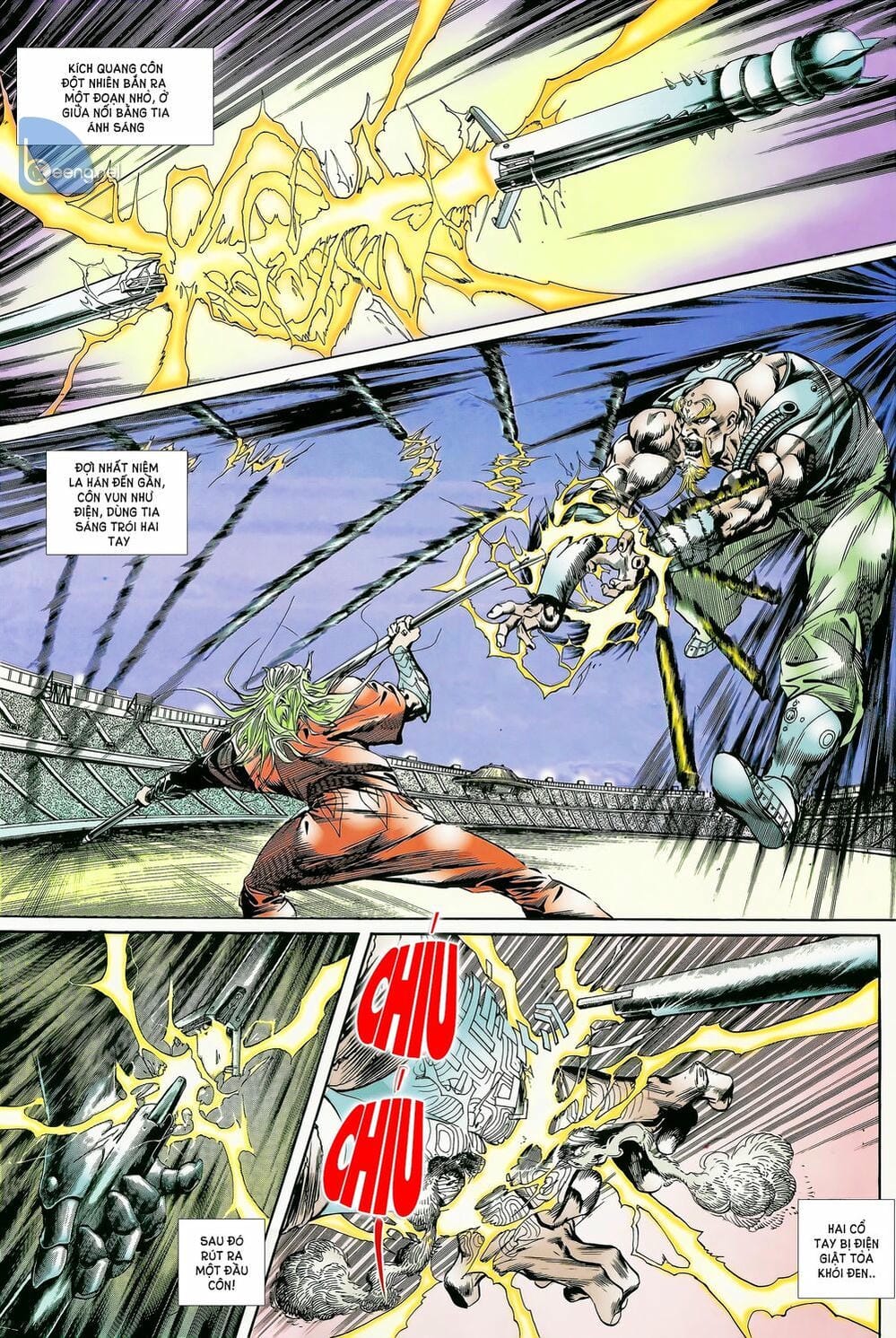 Truyện Tranh Long Hổ 5 Thế trang 8