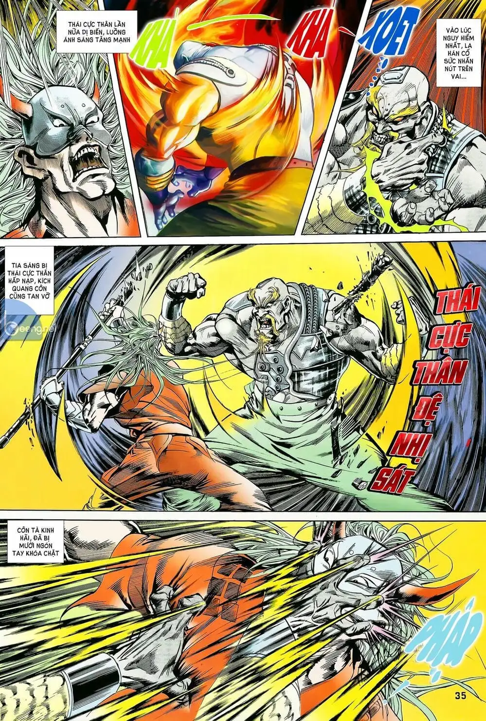 Truyện Tranh Long Hổ 5 Thế trang 8