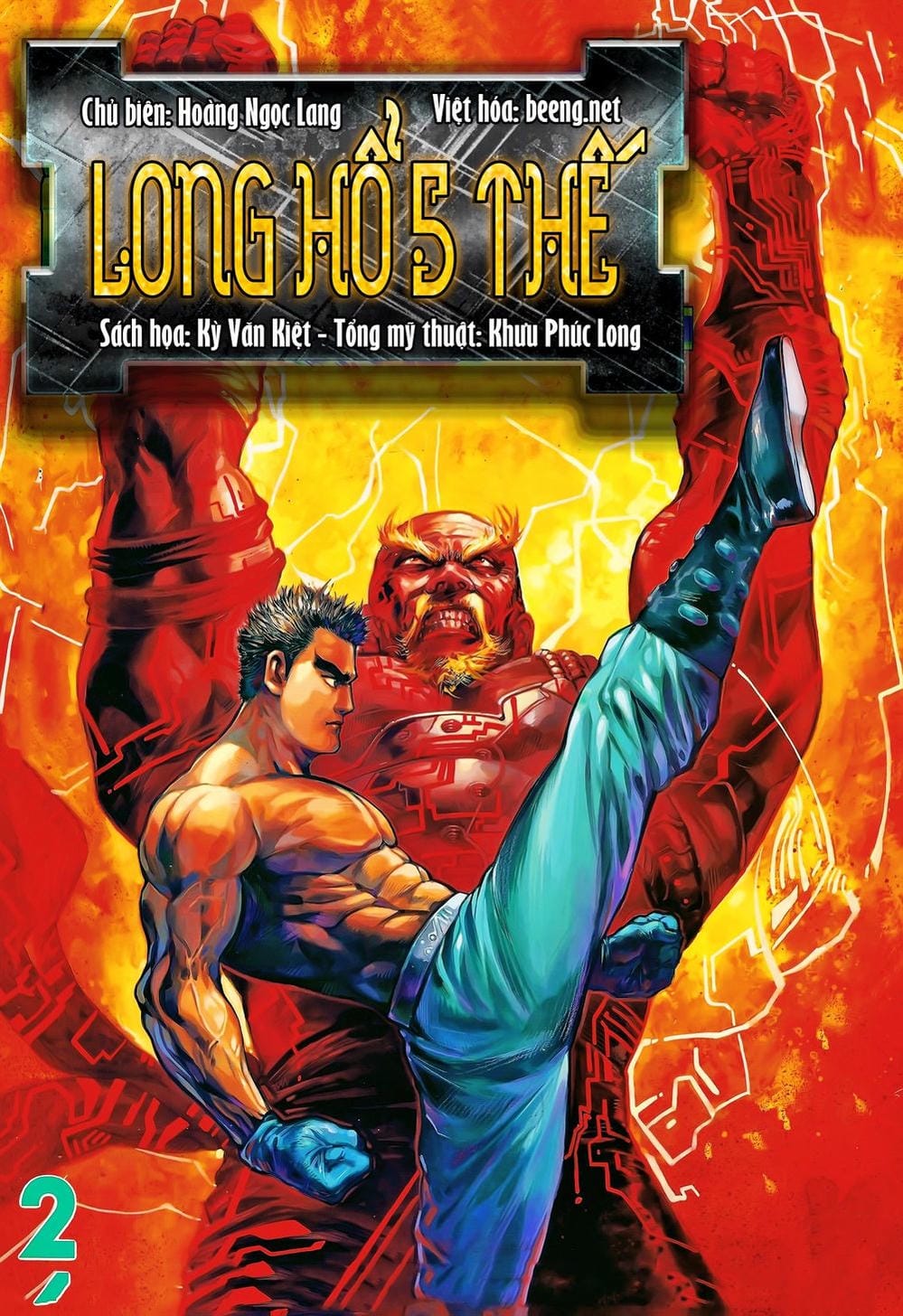 Truyện Tranh Long Hổ 5 Thế trang 8