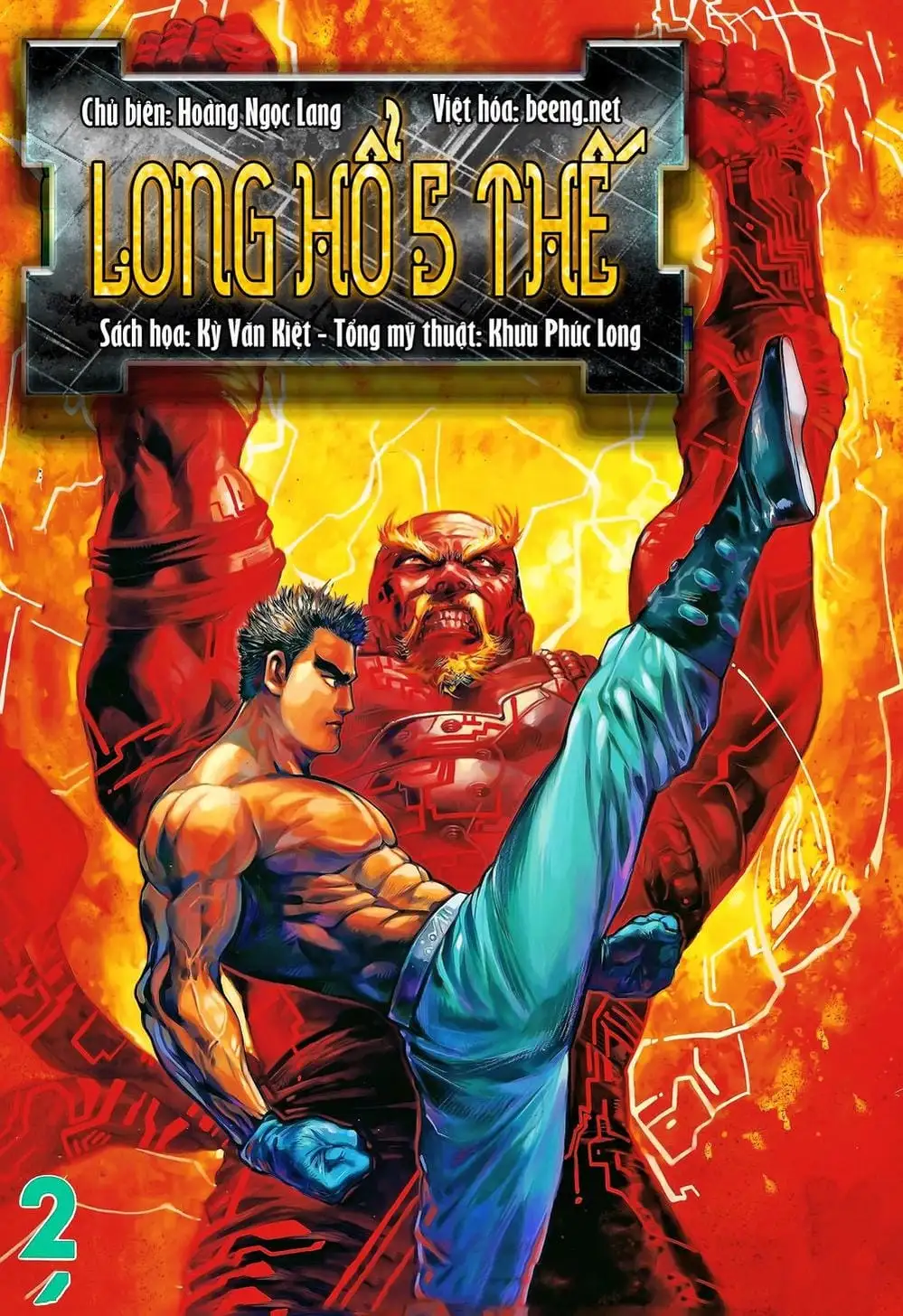 Truyện Tranh Long Hổ 5 Thế trang 8