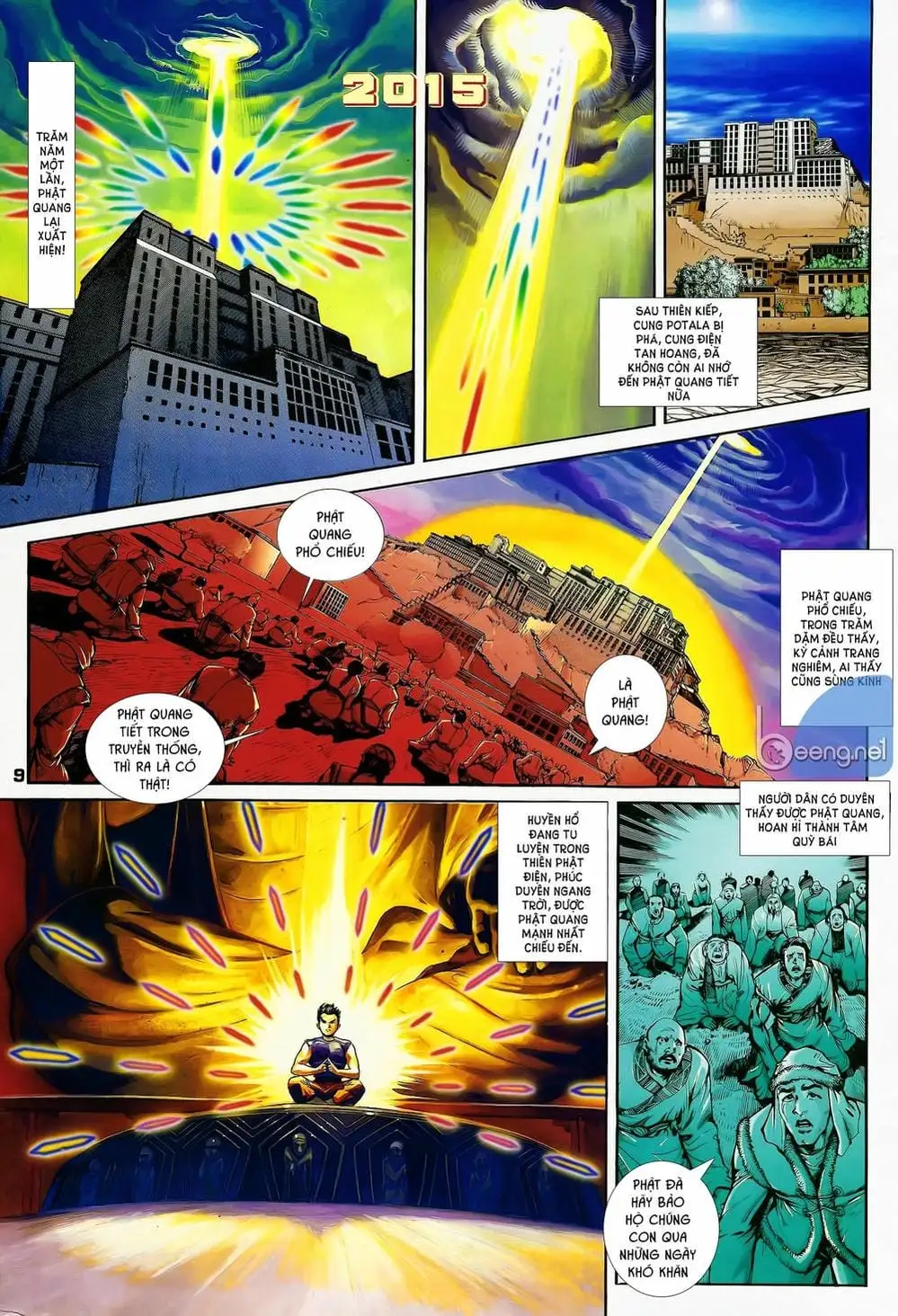 Truyện Tranh Long Hổ 5 Thế trang 8