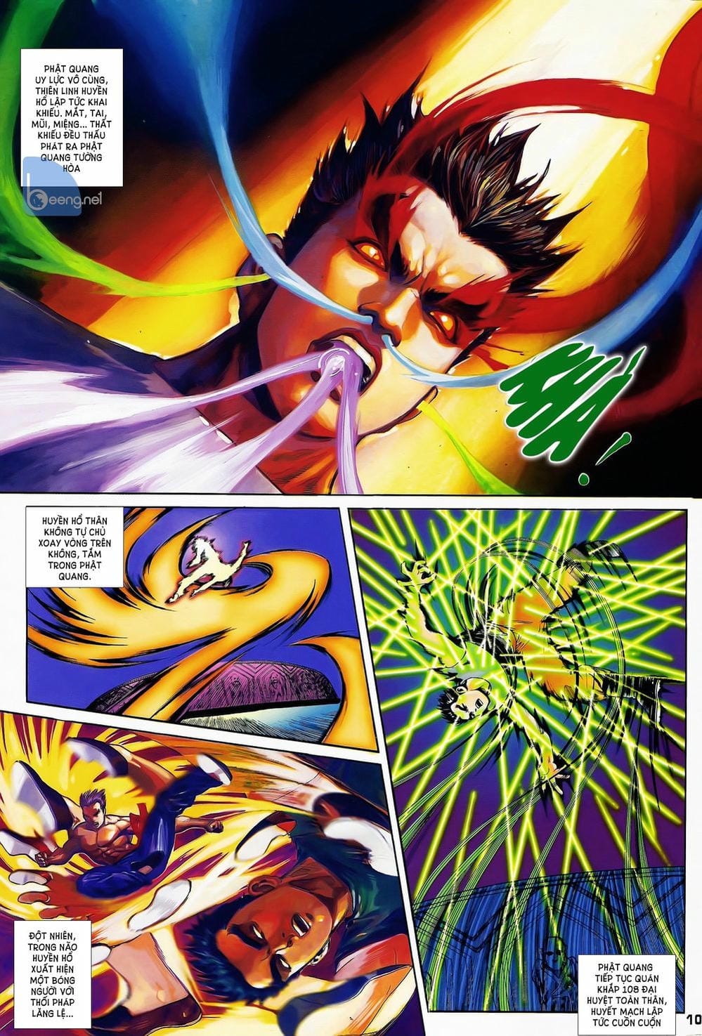 Truyện Tranh Long Hổ 5 Thế trang 8