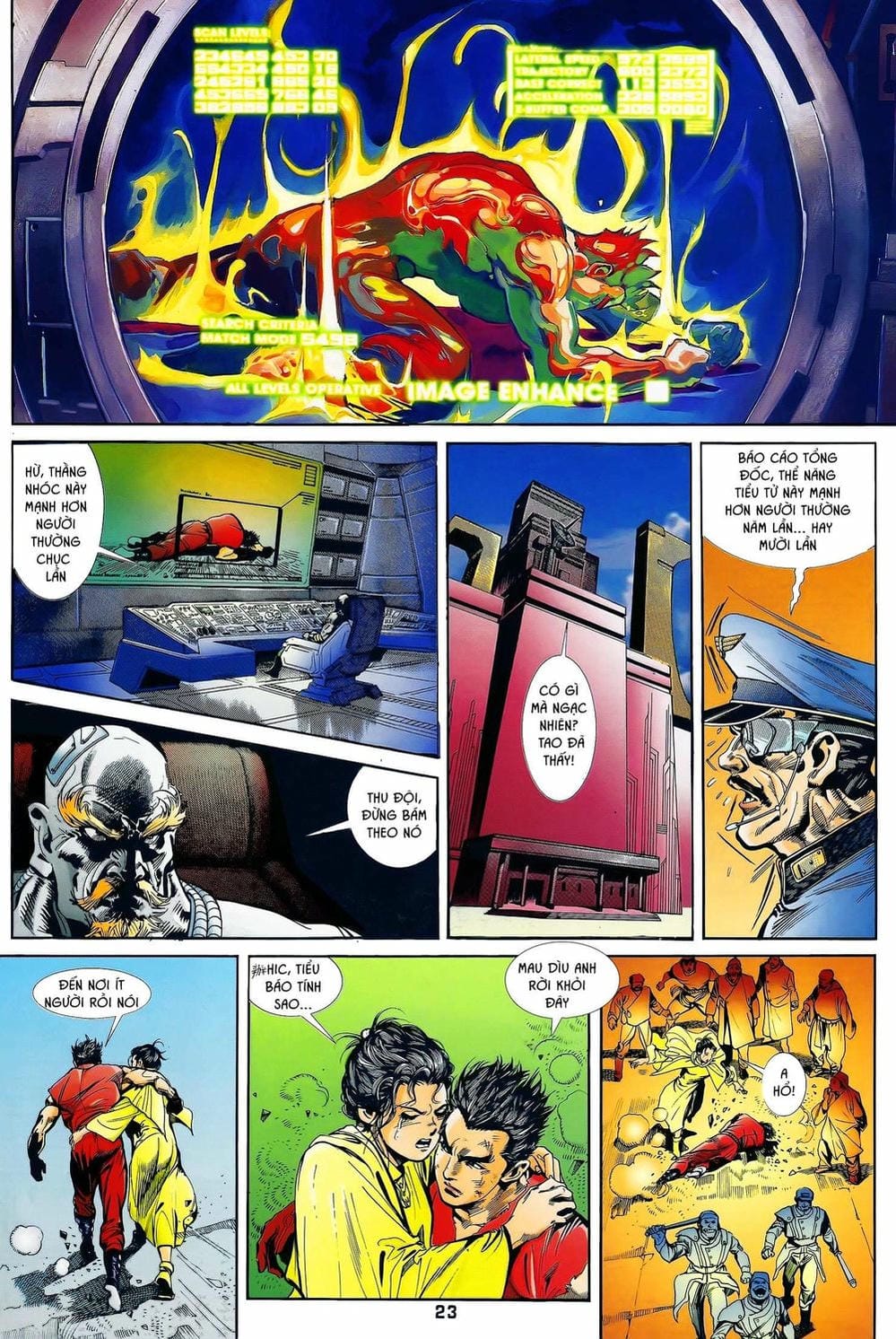 Truyện Tranh Long Hổ 5 Thế trang 8