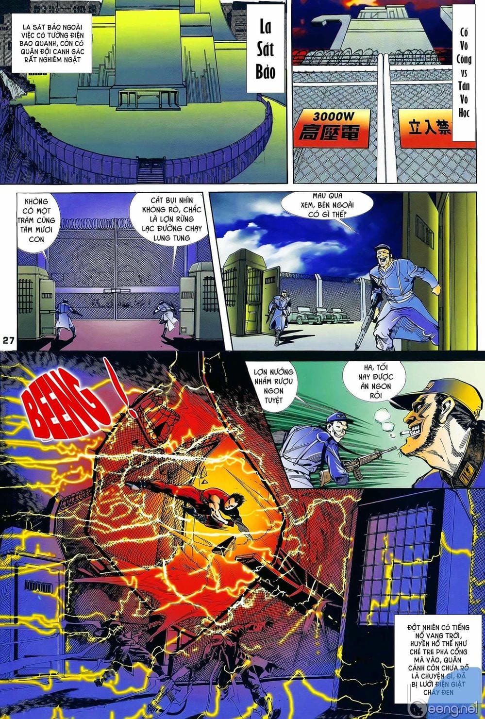 Truyện Tranh Long Hổ 5 Thế trang 8