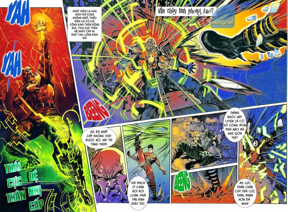 Truyện Tranh Long Hổ 5 Thế trang 8