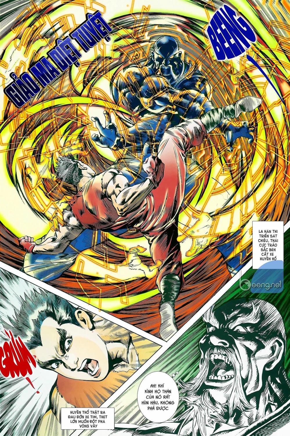 Truyện Tranh Long Hổ 5 Thế trang 8