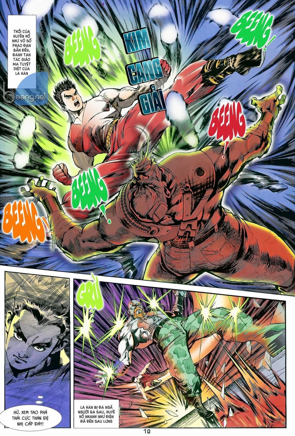 Truyện Tranh Long Hổ 5 Thế trang 8
