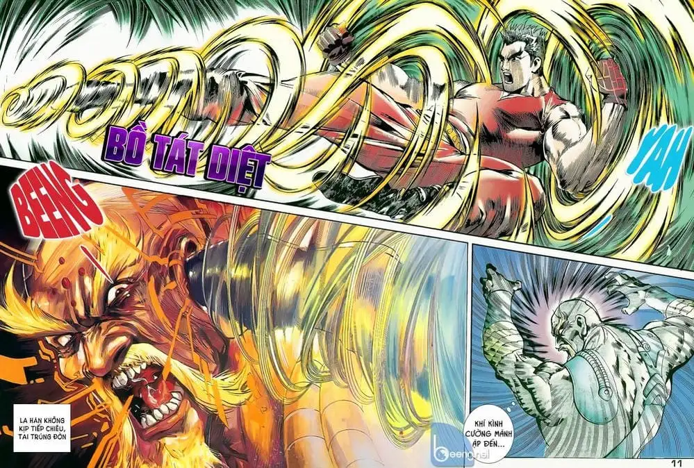 Truyện Tranh Long Hổ 5 Thế trang 8