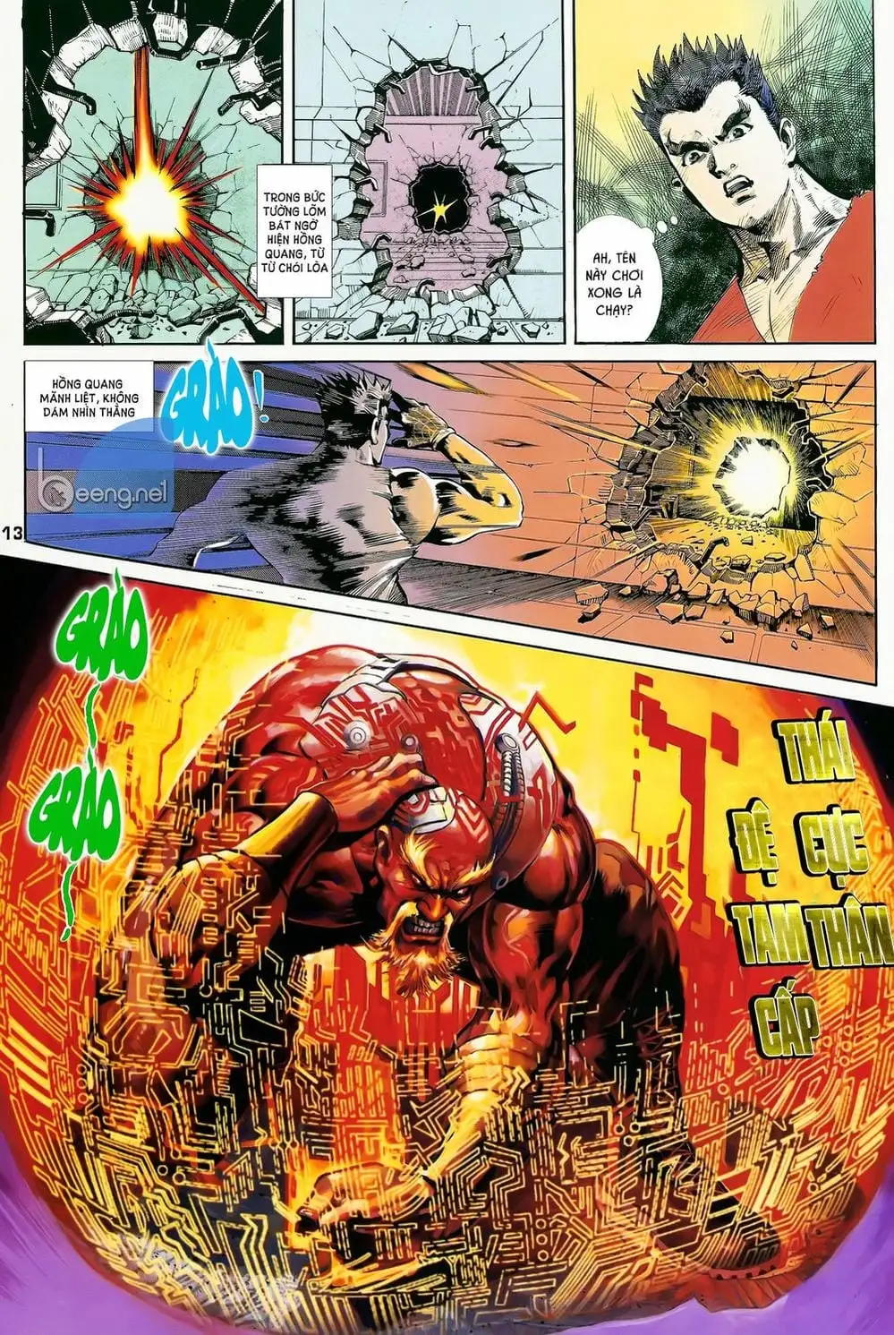 Truyện Tranh Long Hổ 5 Thế trang 8