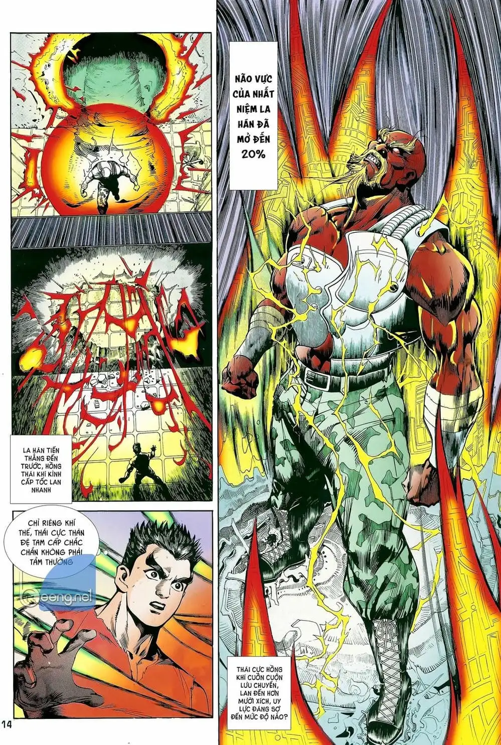 Truyện Tranh Long Hổ 5 Thế trang 8