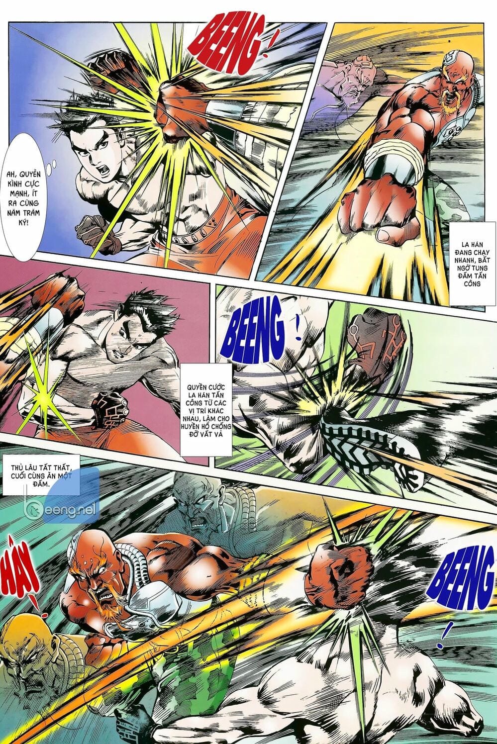 Truyện Tranh Long Hổ 5 Thế trang 8