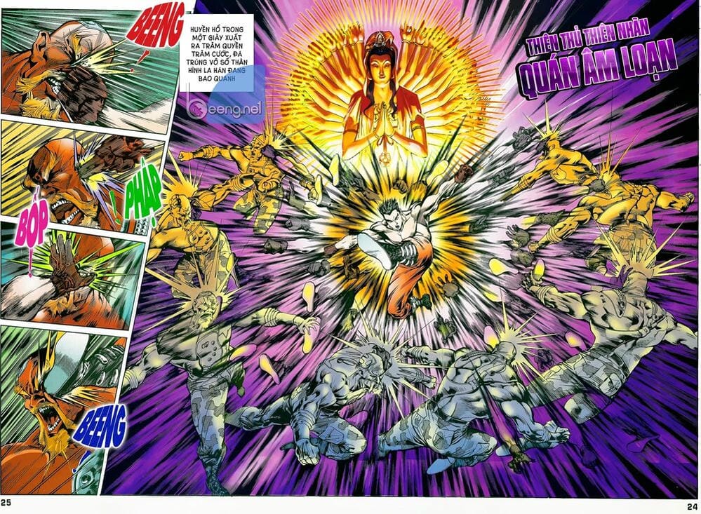 Truyện Tranh Long Hổ 5 Thế trang 8