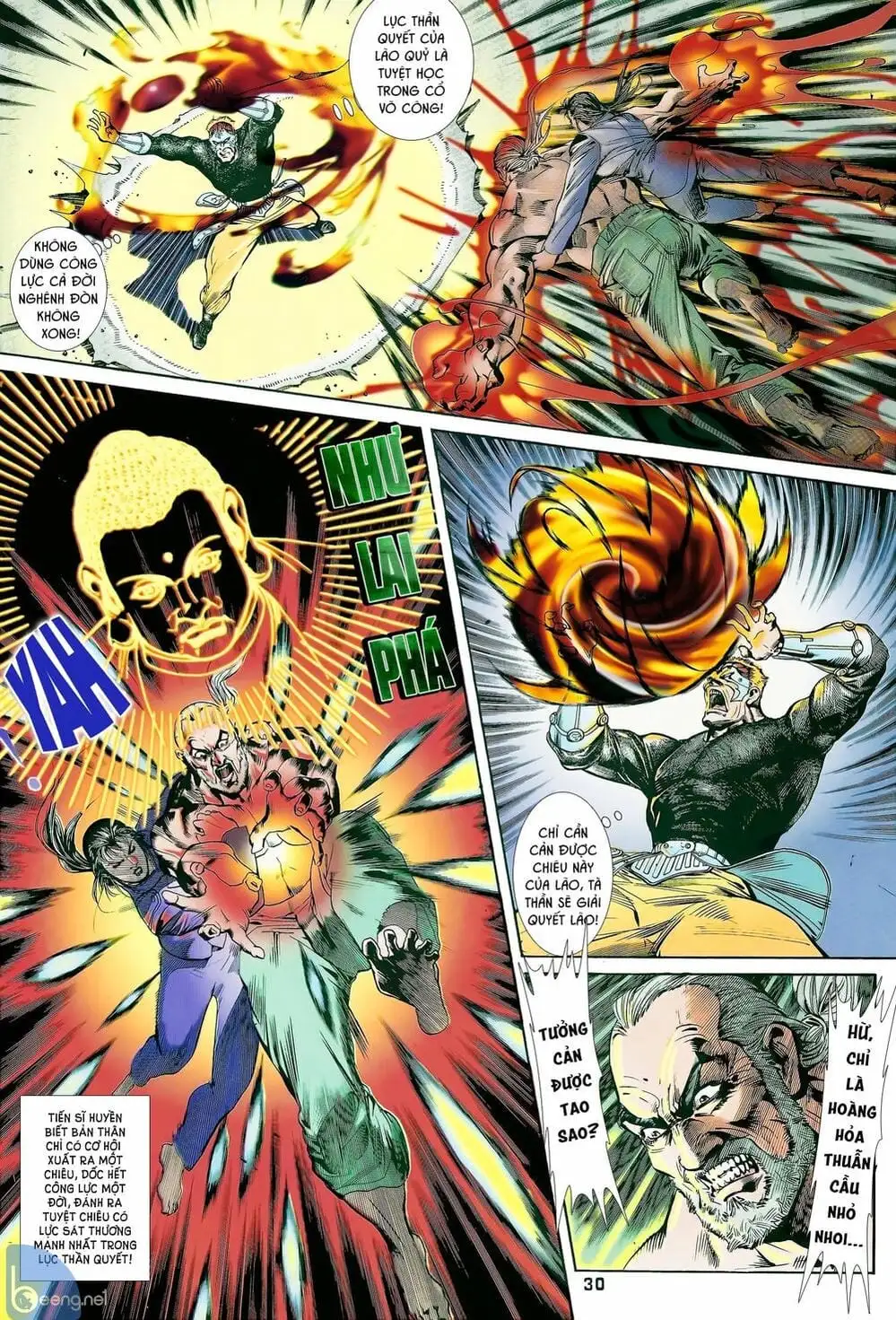 Truyện Tranh Long Hổ 5 Thế trang 8