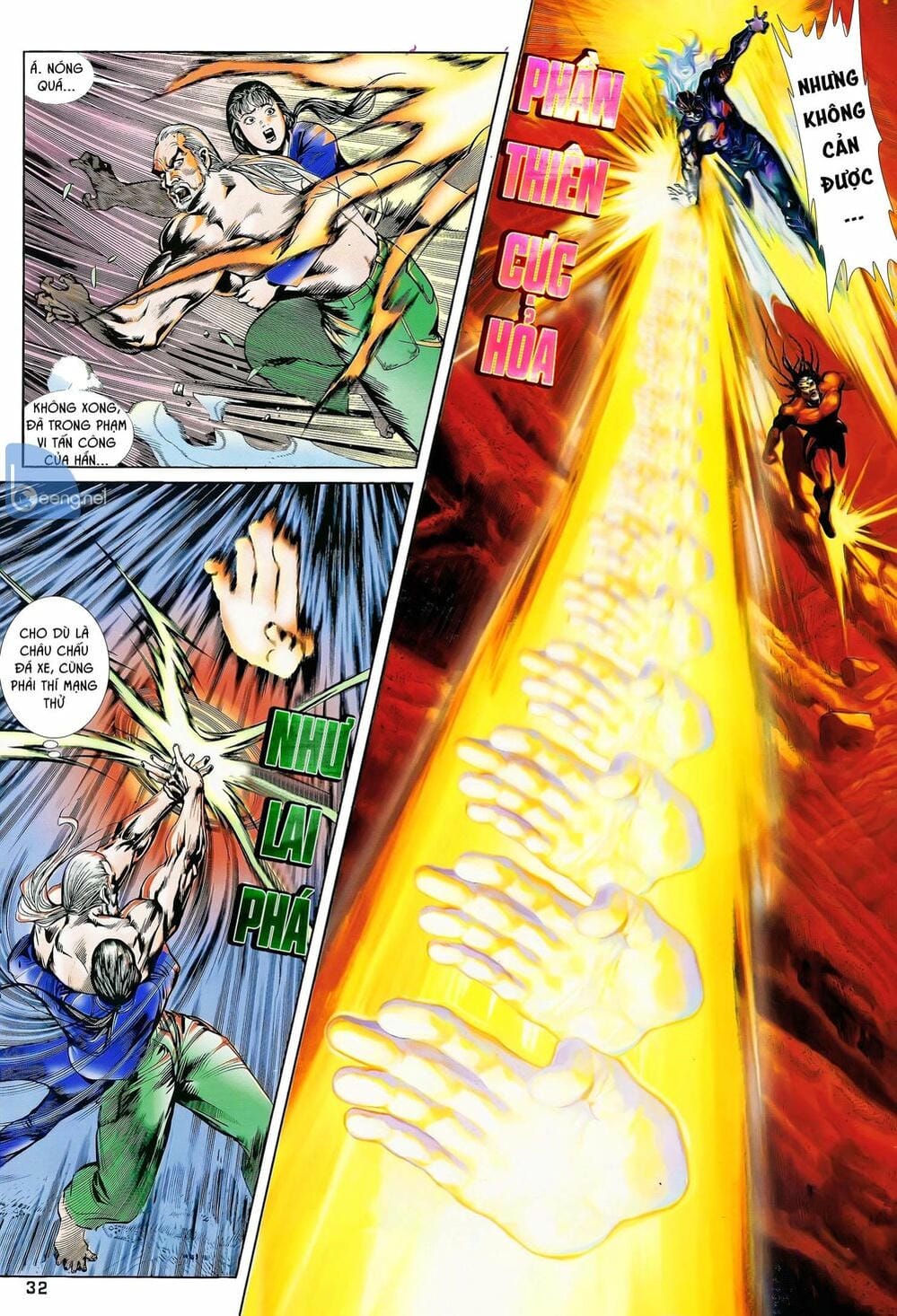 Truyện Tranh Long Hổ 5 Thế trang 8