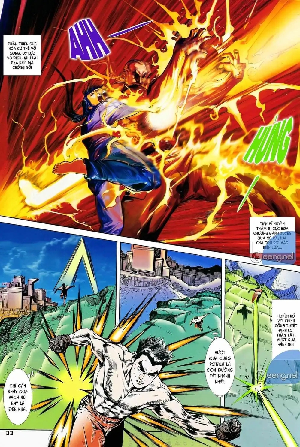 Truyện Tranh Long Hổ 5 Thế trang 8