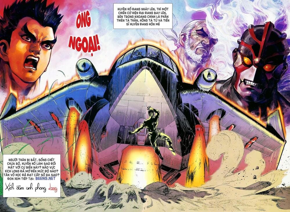 Truyện Tranh Long Hổ 5 Thế trang 8
