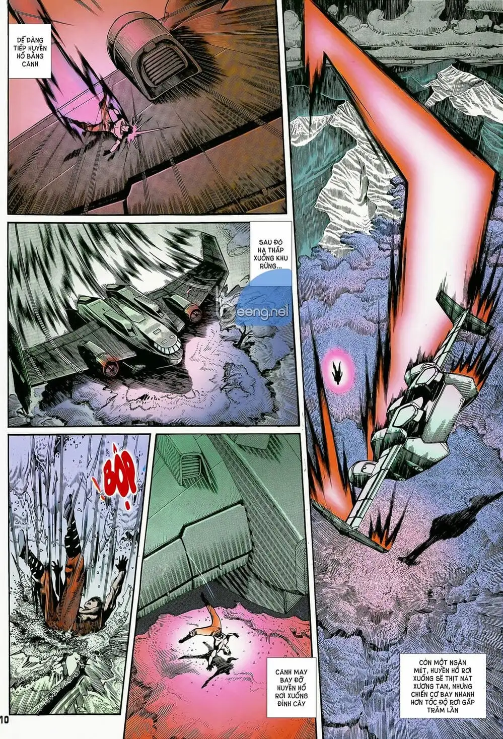 Truyện Tranh Long Hổ 5 Thế trang 8