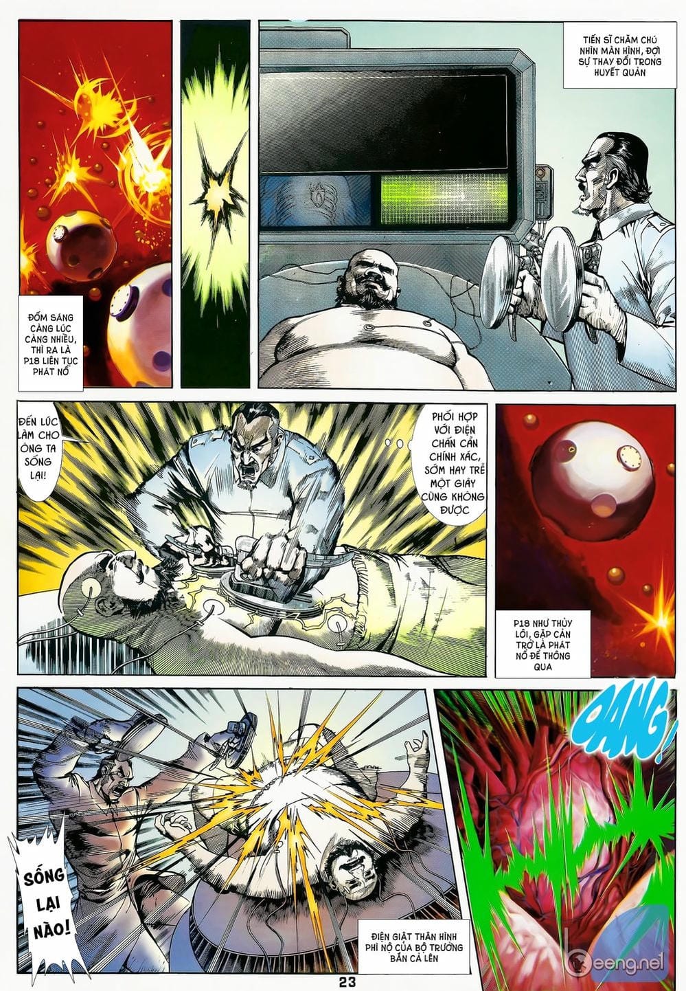 Truyện Tranh Long Hổ 5 Thế trang 8