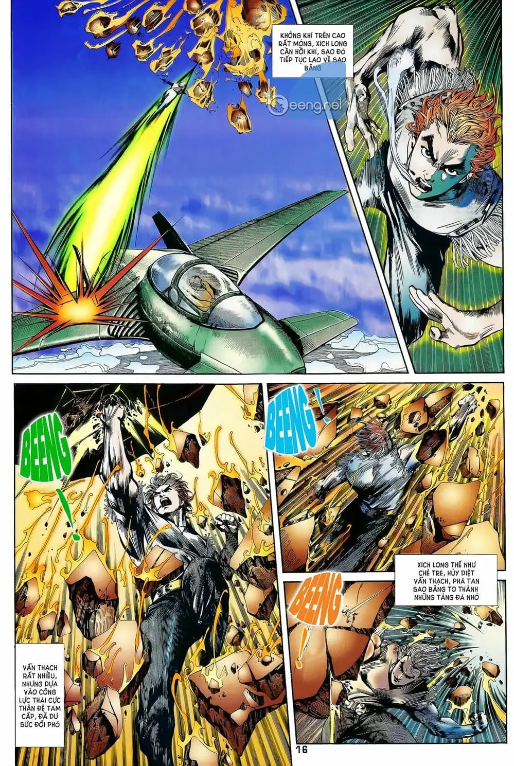 Truyện Tranh Long Hổ 5 Thế trang 8
