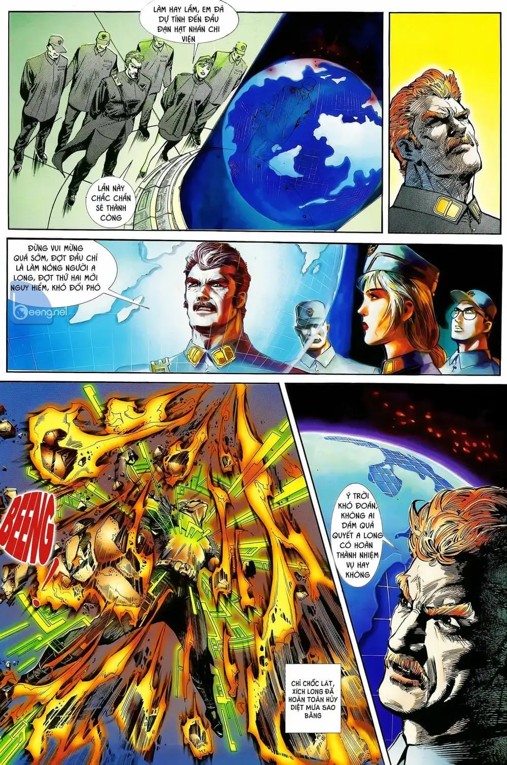 Truyện Tranh Long Hổ 5 Thế trang 8