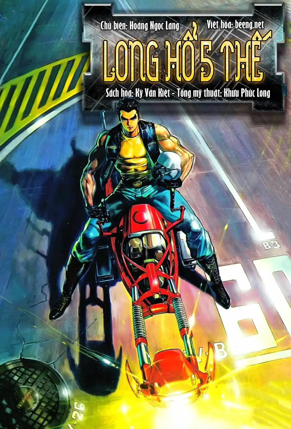 Truyện Tranh Long Hổ 5 Thế trang 8