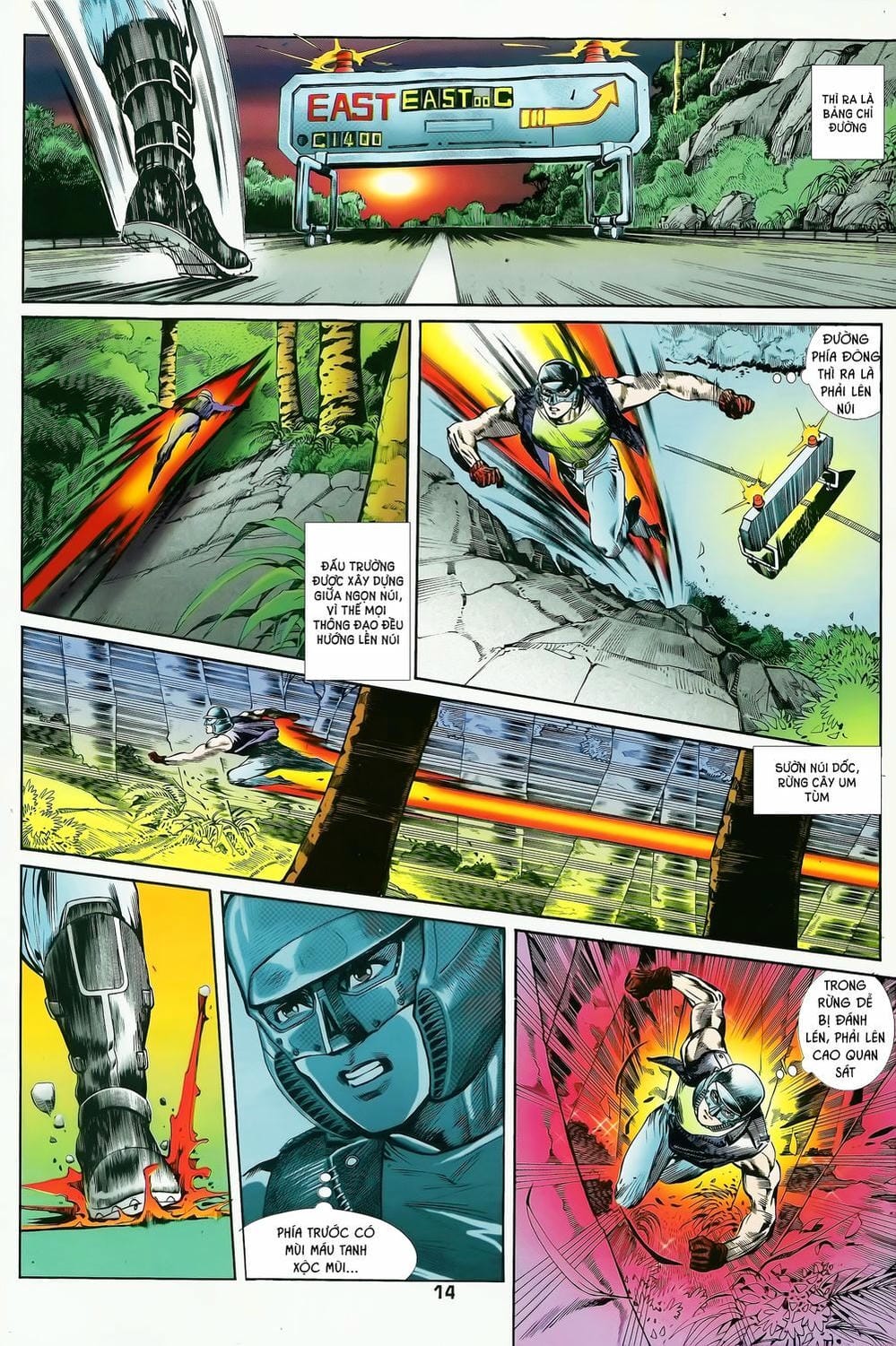 Truyện Tranh Long Hổ 5 Thế trang 8